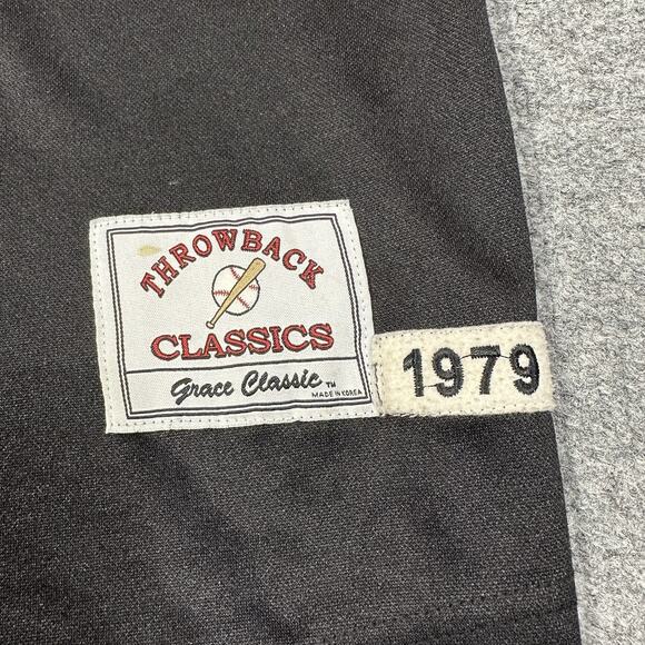 Roberto Clemente Pittsburgh Pirates Throwbacks Classic Black Jersey SIZE 60 - Picture 3 of 6